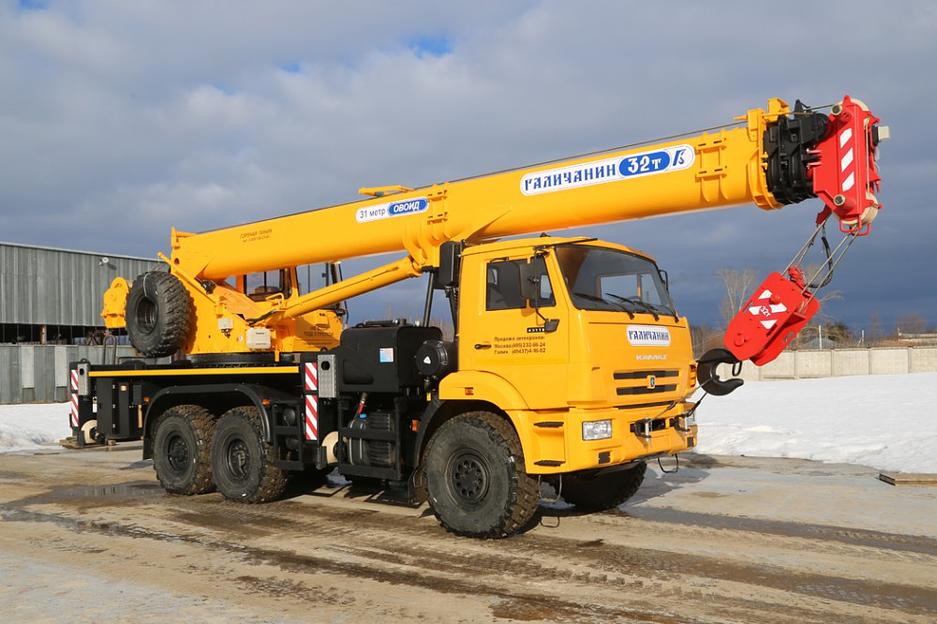 Автокран КС-55729-5В-3 32 т, стрела 31 м овоидного профиля фото 4