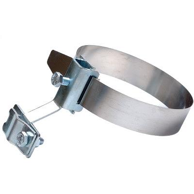Хомут на металл. трубы, D80-160 мм фото 1