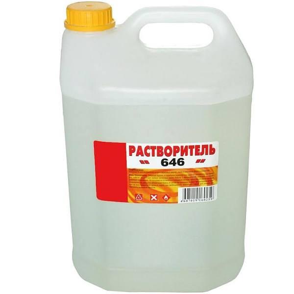 Растворитель 646, 5 л фото 1