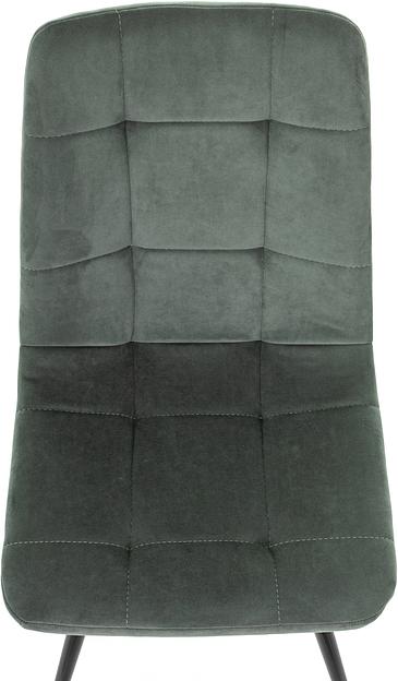 Стул для кухни Бюрократ KF-9_4 комплект 4шт серый Alfa 44 металл черный на ножках (KF-9/ALFA44_4) фото 6