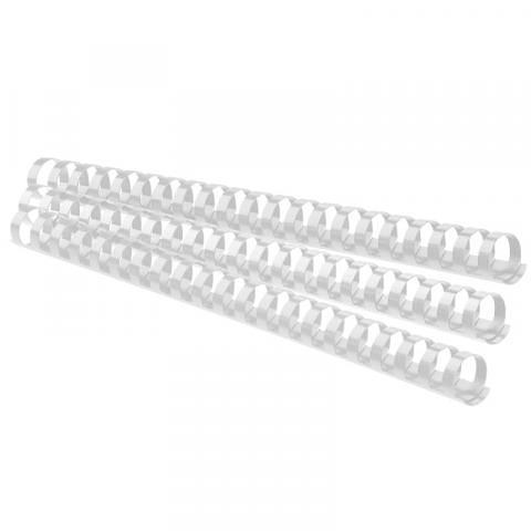 Пружины для переплета 20мм на 175 листов, белый, Forofis фото 1