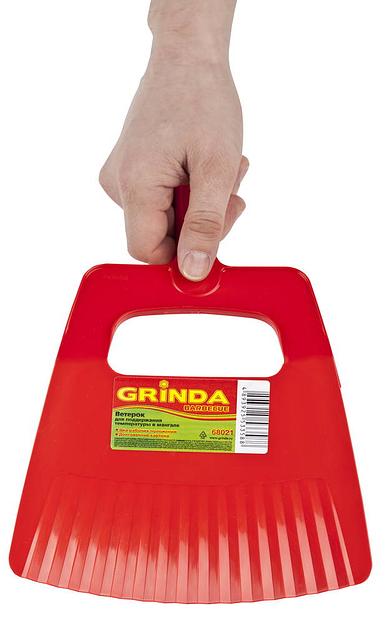 GRINDA Barbecue, 32.5 х 19.5 мм, для поддержания температуры в мангале, ветерок (68021) фото 2