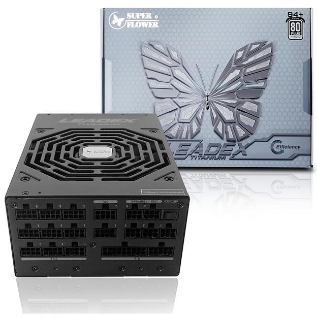 Блок питания 1600 Ватт Super Flower Leadex Titanium 1600W (SF-1600F14HT) фото 4