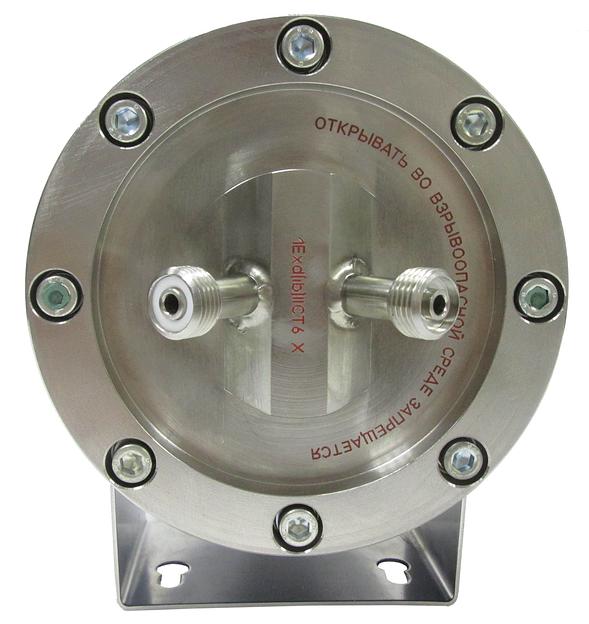 ДАК-CH4-129 ИБЯЛ.418414.071-129 датчик-газоанализатор CH4 взрывозащищённый одноканальный инфракрасный с блоком БПС-21М невзрывозащищённого типа, корпус из нержавеющей стали, рабочая температура от -60 до +80 °С, IP66-68, диапазон измерения 0 - 100 % НКПР, фото 8