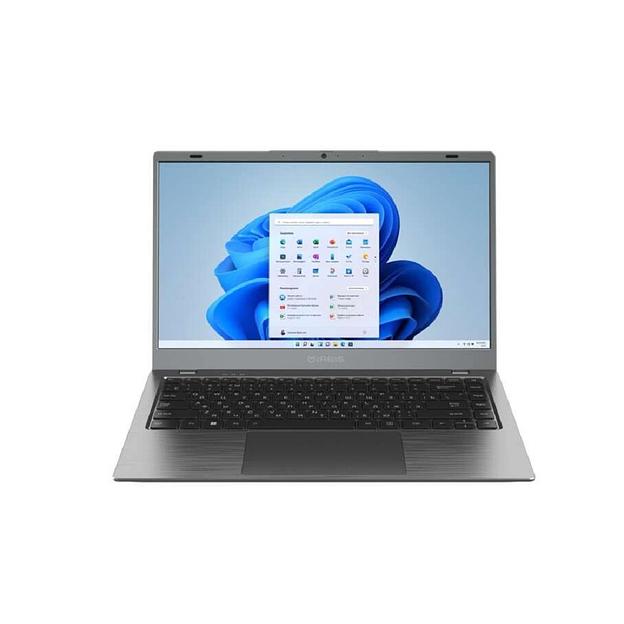 IRBIS GroovyBook 14 Core I5-1240P, 16GB+1TB NVME SSD,14"LCD 1920*1080 IPS, AX101 WIFI, Front camera: 2MP, TPM 2.0, 7.6V 5000mha battery, TYPE C full function, with RJ45,Windows 11 Pro RUS,Grey фото 1
