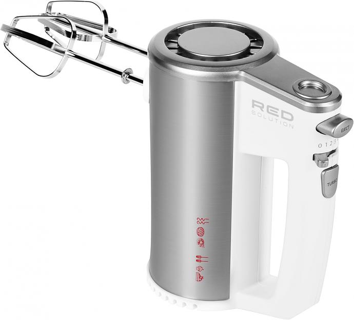 Миксер ручной Red Solution RHM-M2108 500Вт белый/серебристый фото 2