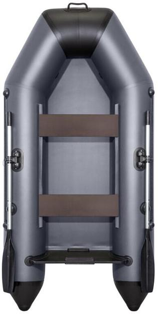 Лодка Аква 2600, 2600*1300*360 мм., цвет: графит-черный фото 1