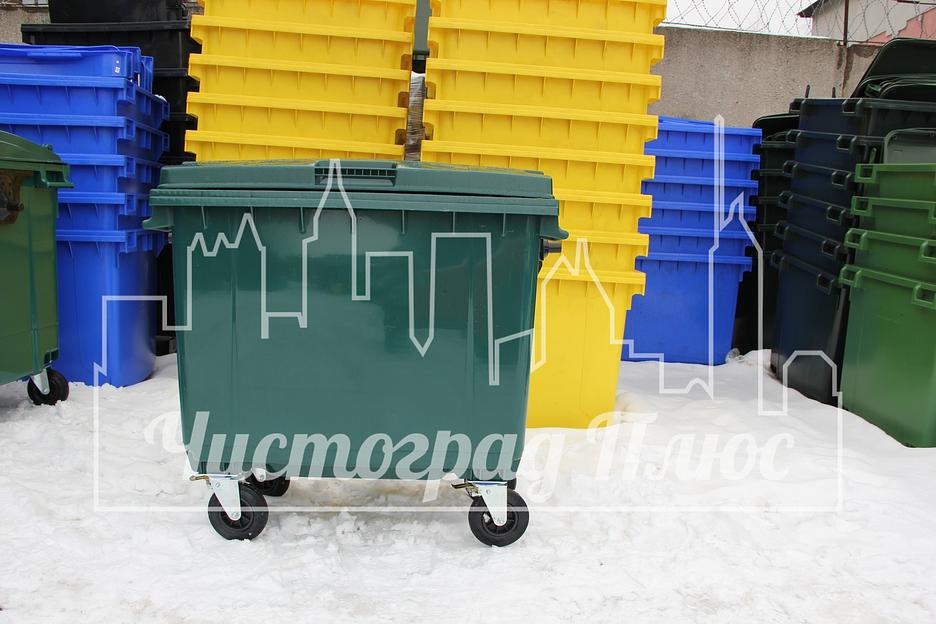 Евроконтейнер Sonmez Hammadde 660 л фото 4