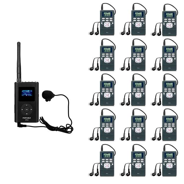 Радиогид система на 15 экскурсантов SGTR01 фото 1