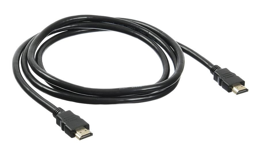 Кабель аудио-видео Buro HDMI 2.0 HDMI (m)/HDMI (m) 1.8м. Позолоченные контакты черный (BHP HDMI 2.0-1.8) фото 1