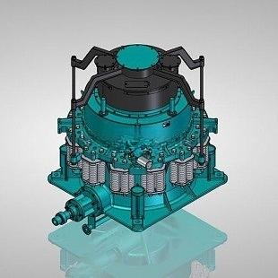 Конусная дробилка КМ КМД-1200 Т фото 1