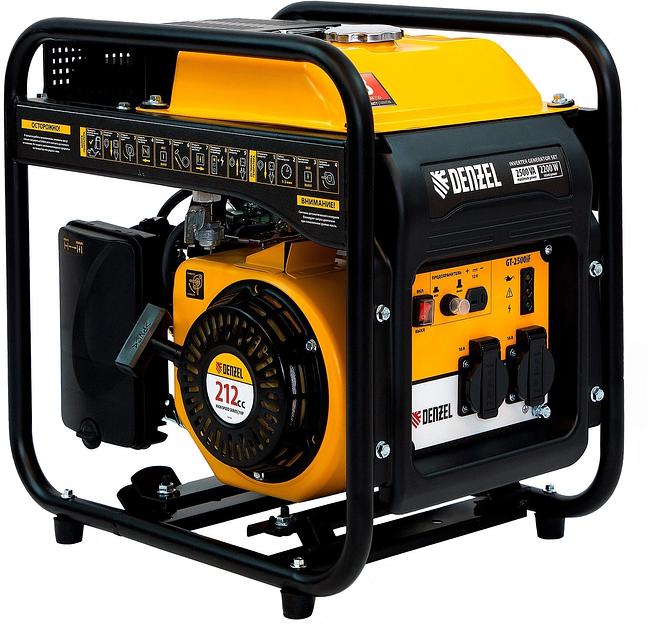 Генератор Denzel GT-2500iF 2.5кВт фото 10
