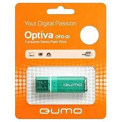 USB 2.0 QUMO 16GB Optiva 01 Green [QM16GUD-OP1-green] фото 1