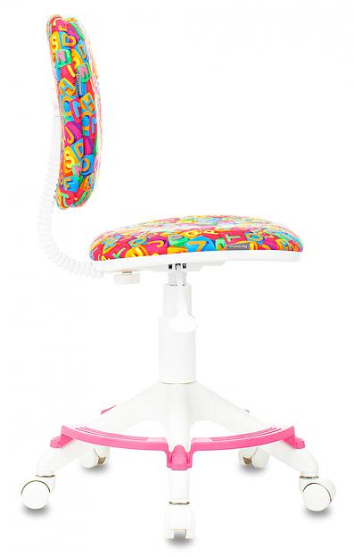 Кресло детское Бюрократ CH-W204/F мультиколор алфавит крестовина пластик подст.для ног пластик белый фото 3