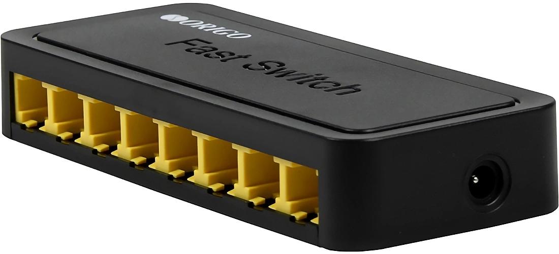 ORIGO OS1108/A1A 8-портовый неуправляемый коммутатор 100 Мбит/с фото 1