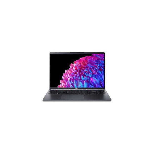 Ноутбук Acer Swift Go 16 SFG16-72-790F 16", IPS, Intel Core Ultra 7 155H 1.4ГГц, 16-ядерный, 16ГБ LPDDR5x, 1ТБ SSD, Intel Arc, Windows 11 Home, металлический [nx.kubcd.001] фото 1