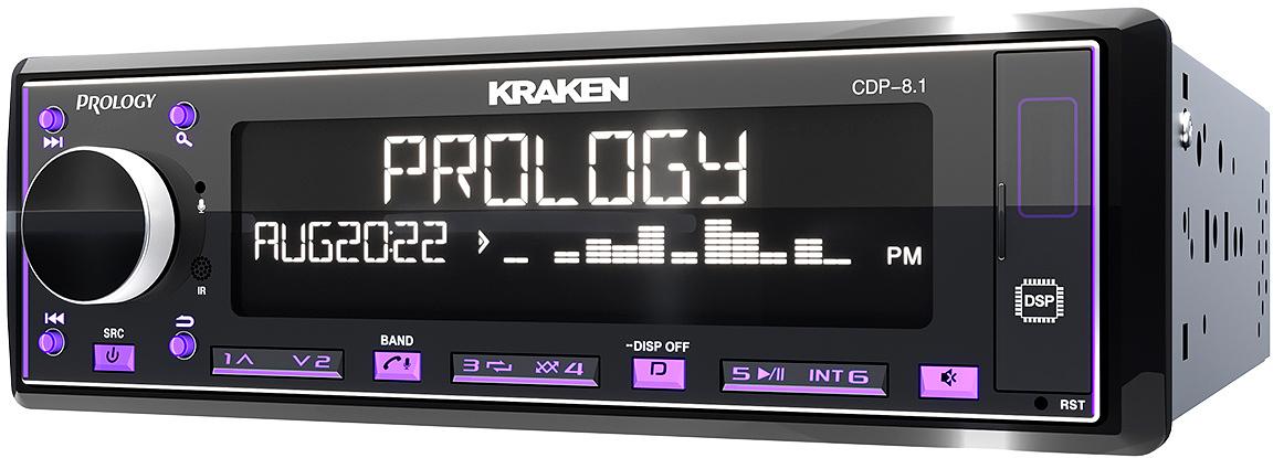Автомагнитола Prology CDP-8.1 KRAKEN 1DIN 8x65Вт фото 4