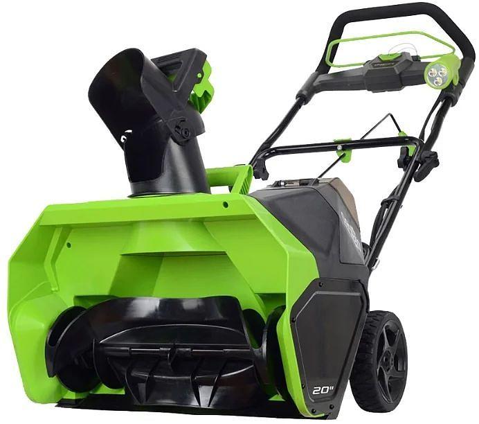 Снегоуборщик электр. Greenworks GD40SB фото 4