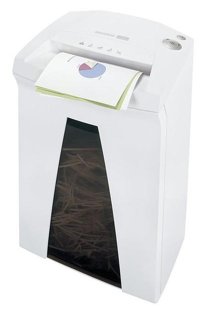 Шредер HSM SECURIO B24-3.9 (секр.Р-2)/ленты/24лист./34лтр./скрепки/скобы/пл.карты/CD фото 2