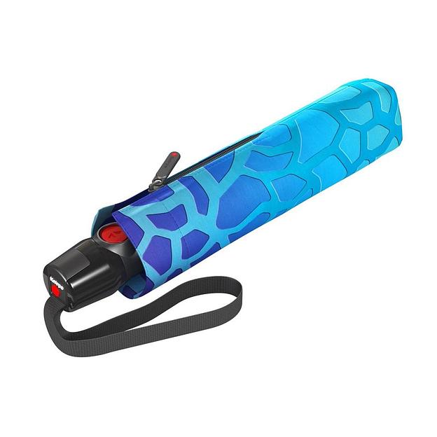 Зонт Knirps автомат T.201 Medium Duomatic HEAL BLUE UV PROTECTION 95 3201 8562 фото 2