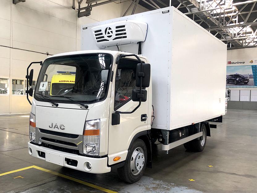 Jac N 56 изотермический фургон с рефрижератором фото 3