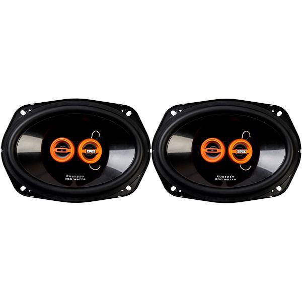 Колонки автомобильные Edge EDST219-E6 100Вт 90дБ 4Ом 16x23см (6x9дюйм) (ком.:2кол.) коаксиальные двухполосные фото 1