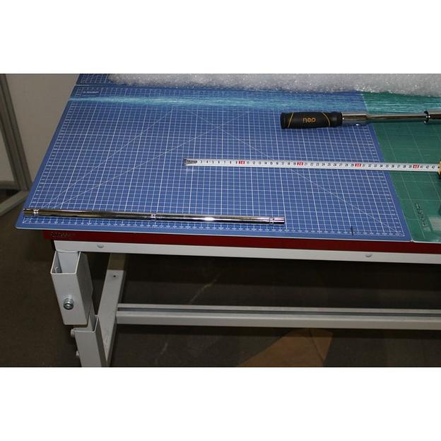 Ключи Deli Крестообразный балонный гаечный ключ Deli DL4416K 1/2" 17/19мм + 21/23мм, сталь Cr-V, противоскользящая ручка, сумка на молнии фото 5