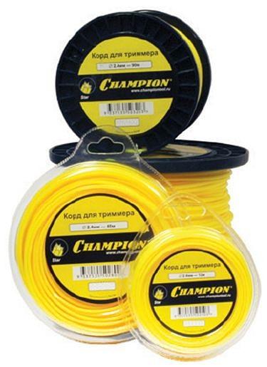 Леска для садовых триммеров Champion C5023 d=1.6мм L=15м фото 2