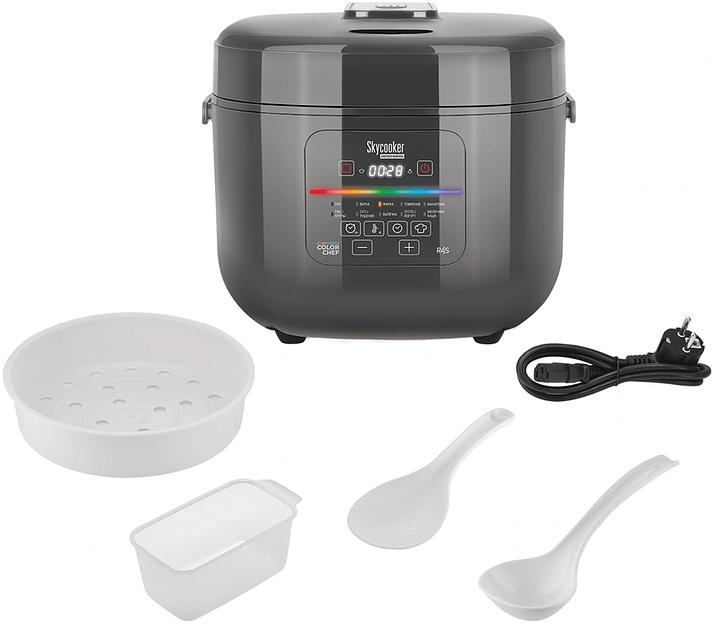 Мультиварка Редмонд MC100S 5л 860Вт серый фото 4