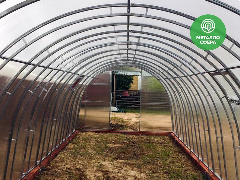 Арочная теплица «Двойная Арка» ОПТ фото 7
