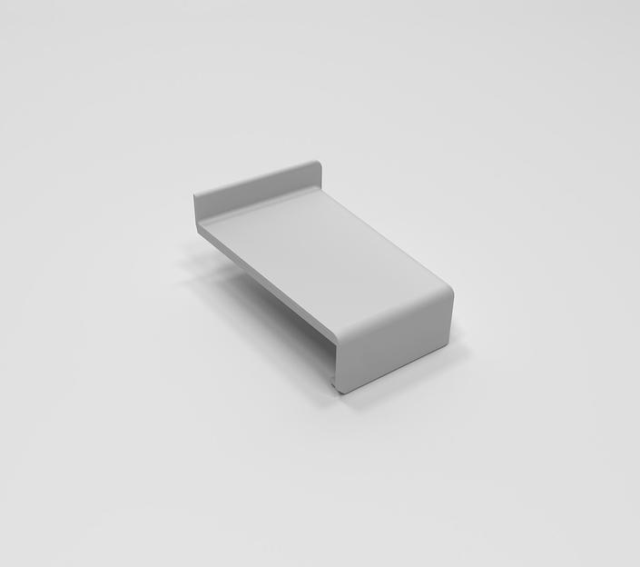 Накладка декор. ABS левая, серая фото 1