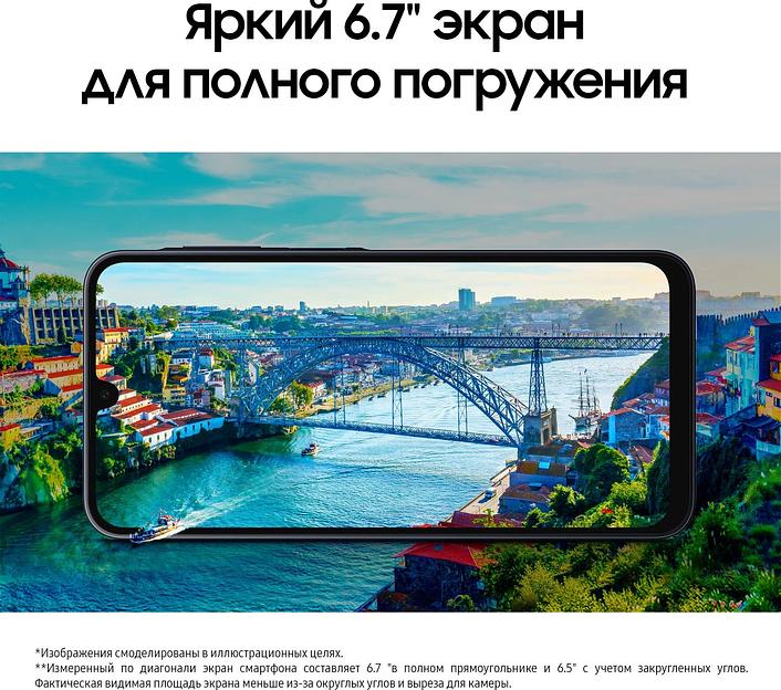 Смартфон Samsung SM-A165F Galaxy A16 256Gb 8Gb черный моноблок 3G 4G 6.7" 1080x2340 Android 14 50Mpix 802.11 a/b/g/n/ac NFC GPS GSM900/1800 GSM1900 TouchSc фото 4