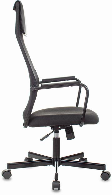 Кресло Бюрократ KB-5M черный TW-01 3C11 сетка/ткань с подголов. крестовина металл черный фото 3