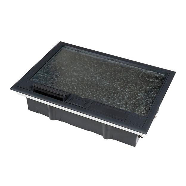 Напольный лючок FEILIFU «HTD-628AS» на 8 модулей ОПТ фото 2