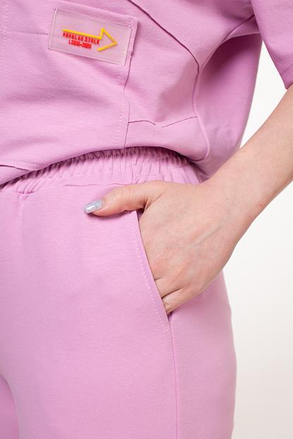 Брюки женские  102/12/Розовый  фото 4