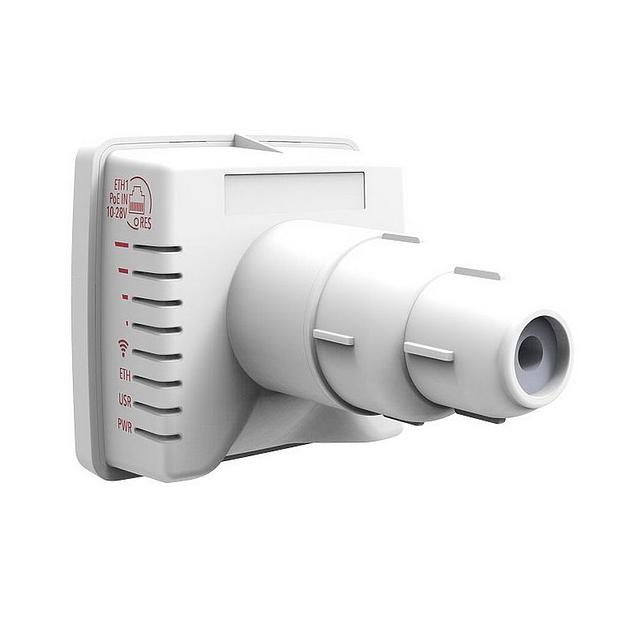 Точка доступа MikroTik LDF 5 with 9dBi integrated 5GHz antenna, Dual Chain 802.11an wireless, 600MHz CPU, 64MB RAM, 1x LAN, outdoor case, POE, PSU, RouterOS L3 (RBLDF-5nD) фото 2
