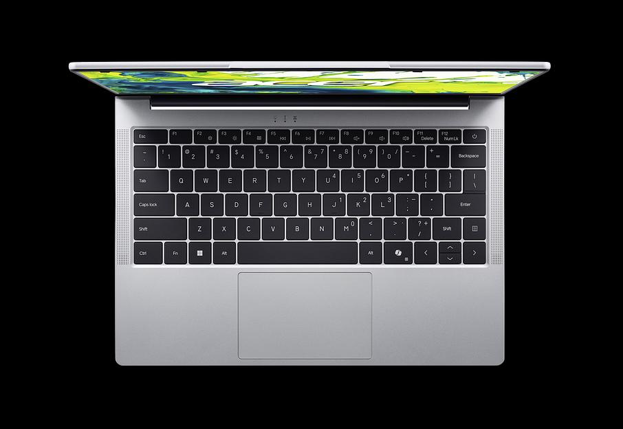 Aspire Lite 14" WUXGA 1920x1200 Non-glare IPS / 1200:1 / 300 nit Intel® Core™ 3 processor N355 UMA 8 GB DDR5 Memory 512GB PCIe NVMe SSD Silver Plastic None(Boot-up only) фото 9