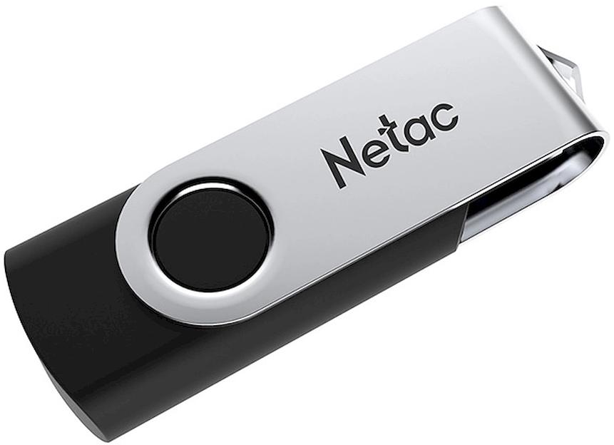 Флешка USB Netac U505, 4ГБ, USB 2.0, черный/серебристый, NT03U505N-004G-20BK фото 5
