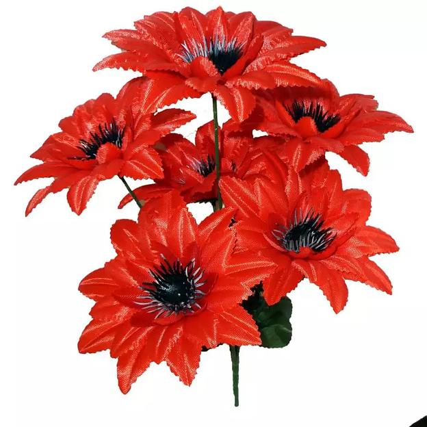 Букет георгинов 6 голов 34см 233-523 306-523 фото 2