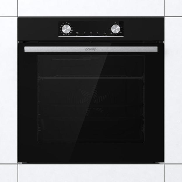 Встраиваемые электрические духовки GORENJE/ Духовой шкаф, 77л, 60 см, ExtraSteam: приготовление с паром, Очистка паром AquaClean, черный фото 4
