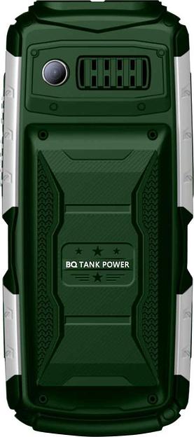Мобильный телефон BQ 2430 Tank Power 32Mb зеленый/серебристый моноблок 2Sim 2.4" 240x320 0.3Mpix GSM900/1800 GSM1900 MP3 FM microSD max32Gb фото 3