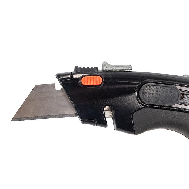 Нож строительный монтажный НСМ-12 серия ПРОФИ фото 6