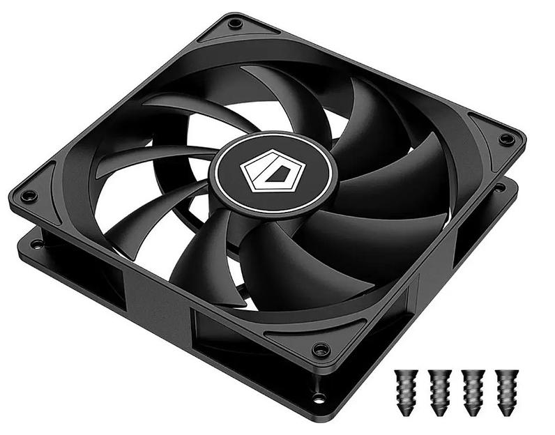 Вентилятор для корпуса FL-12025K 3PIN ID-COOLING фото 5