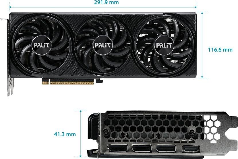 Видеокарта Palit RTX5070 INFINITY3 12GB GDDR7 192b, HDMI DPx3 (NE75070019K9-GB2050S) RET фото 9