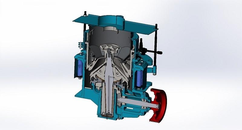Дробилка конусная КМ КСД-900 фото 4