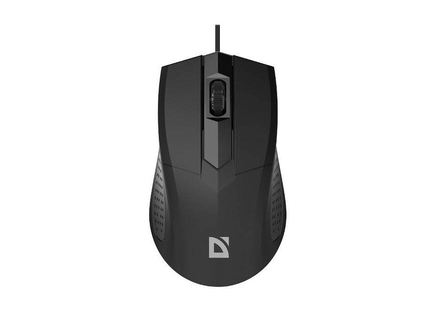 Defender Проводная оптическая мышь Optimum MB-270 PRO:черн,3кн,1200dpi,1.8м,тефл Defender 52271 фото 1