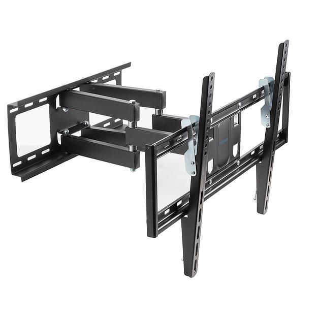 Kromax OPTIMA-409 черный 32"-65" макс.45кг настенный поворотно-выдвижной и наклонный фото 1