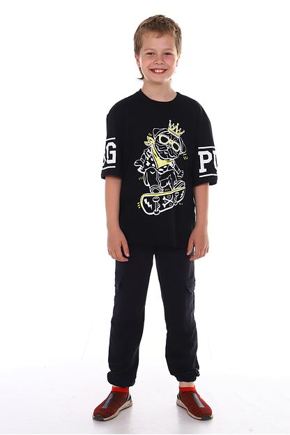 Джоггеры «Стрит» чёрный опт фото 5