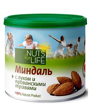 Миндаль You Nut с луком и прованскими травами 115 г ОПТ фото 1