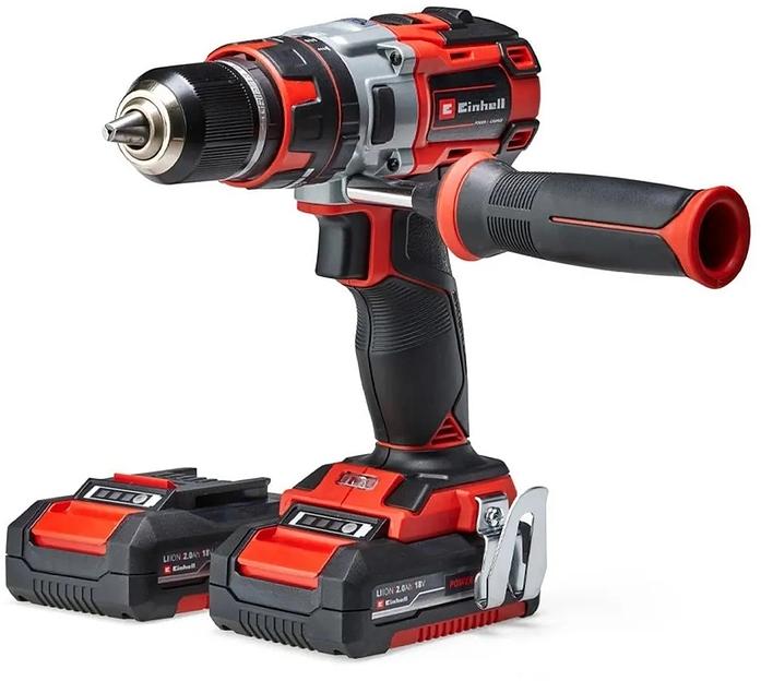 Дрель-шуруповерт Einhell PXC TE-CD 18 Li-i BL аккум. патрон:быстрозажимной (кейс в комплекте) (4513861) фото 2